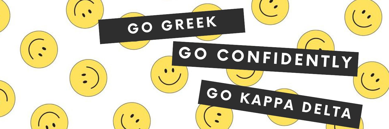 Kappa Delta Sigma Pi banner