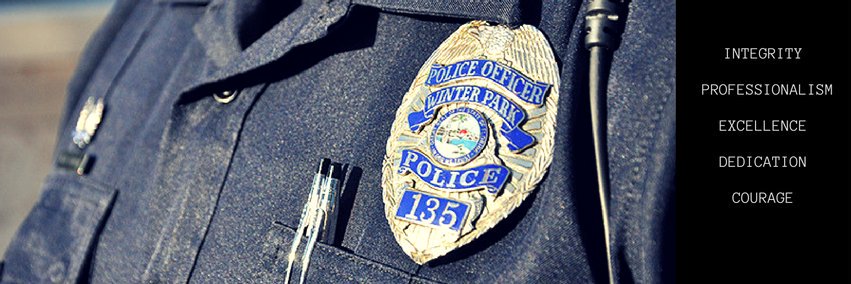 Winter Park Police banner