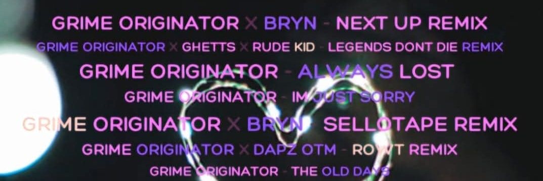 GrimeOriginator's profile banner image
