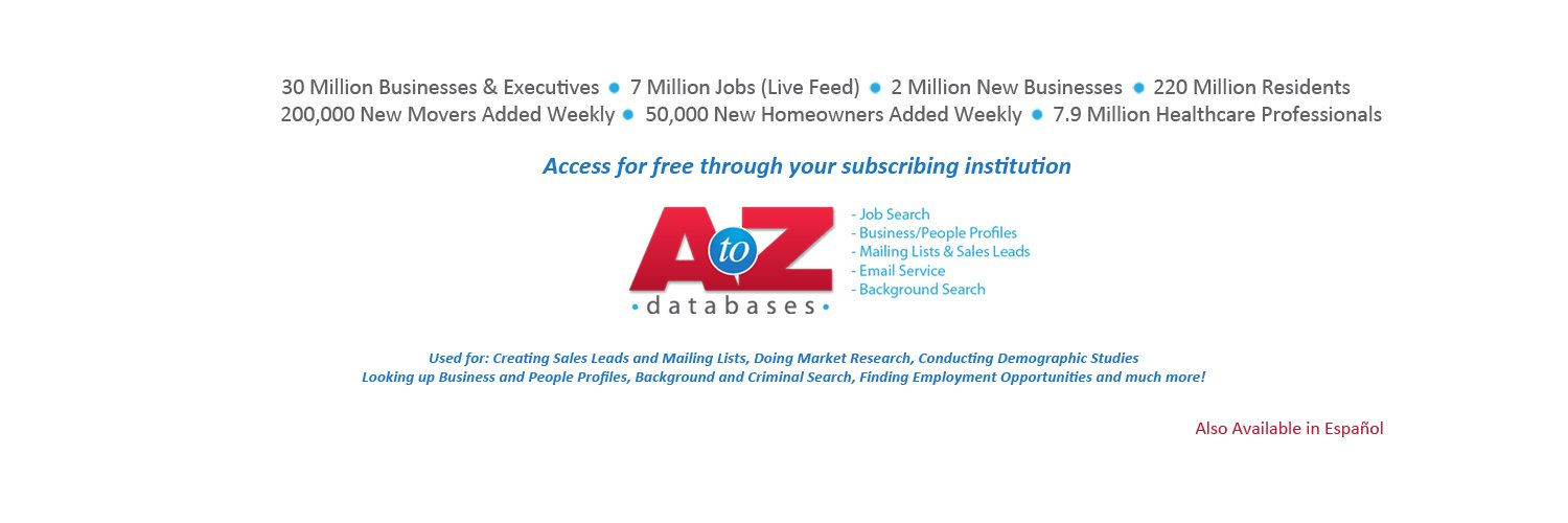 AtoZdatabases banner
