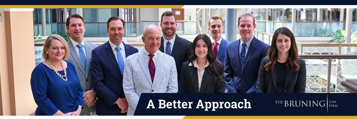 The Bruning Law Firm banner