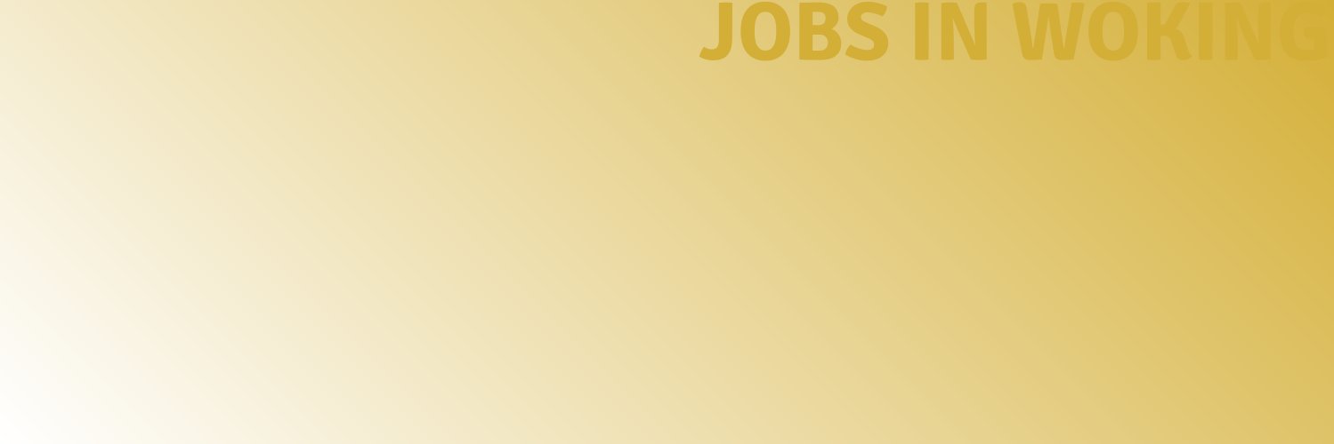 Jobs in Woking banner