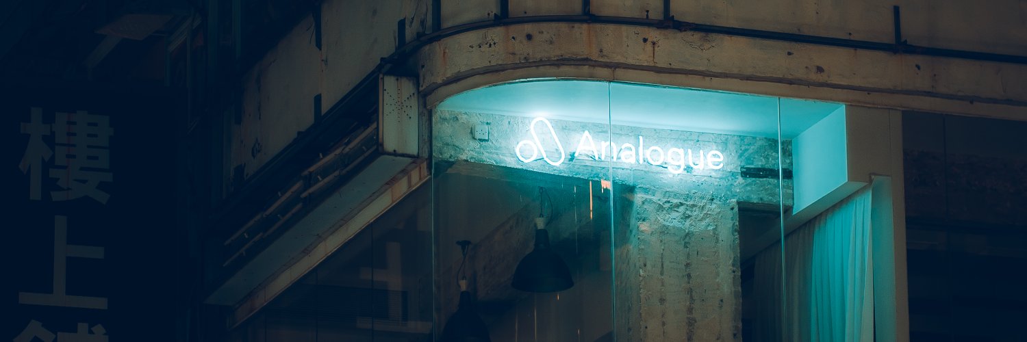 Analogue's banner