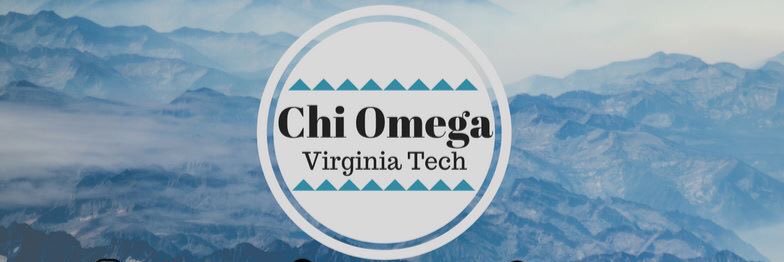VT Chi Omega banner