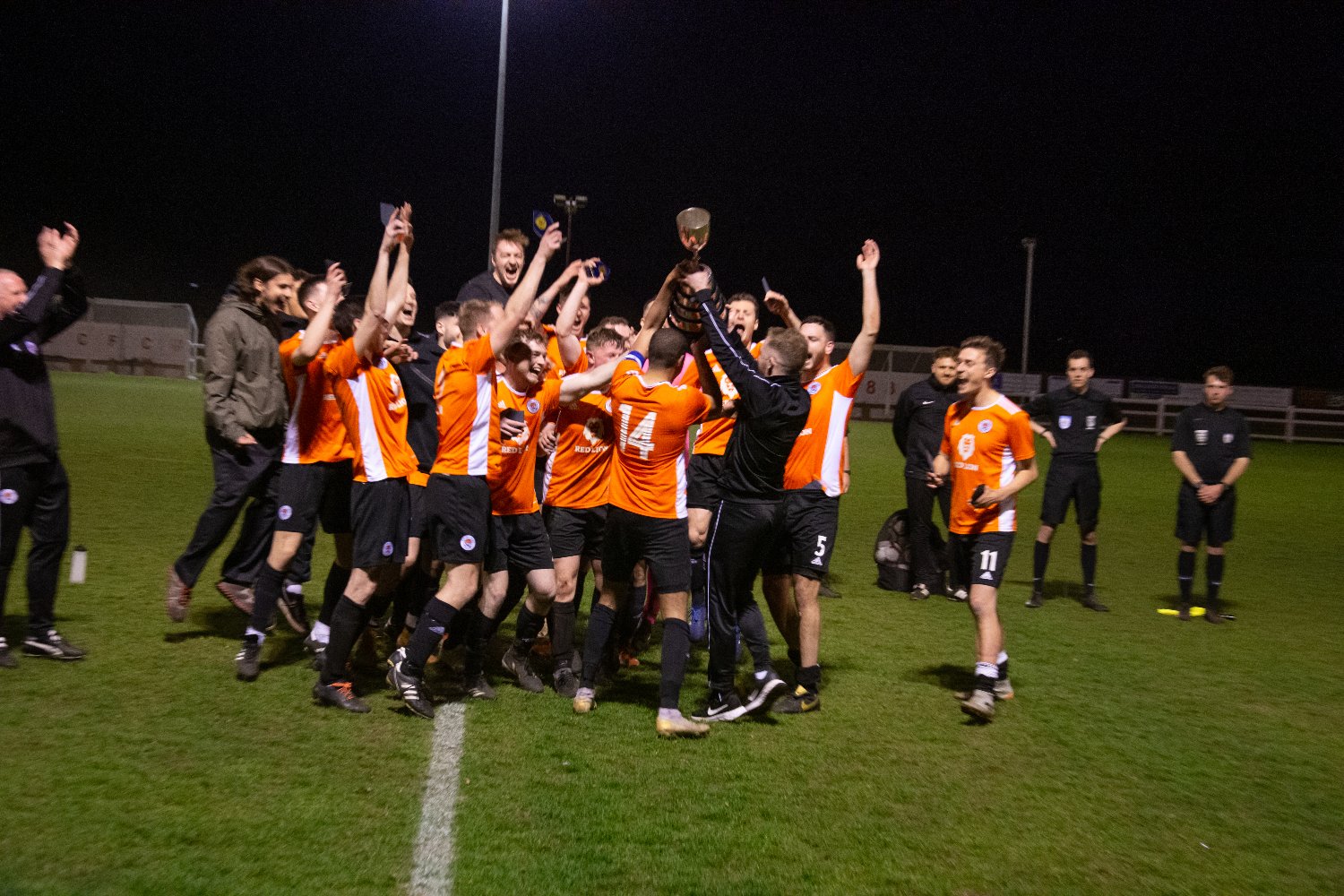 Burwell Tigers FC banner