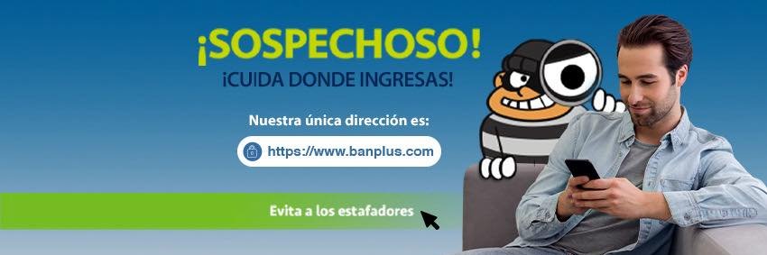Banplus Banco Universal banner