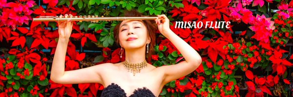 MISAO FLUTE フルート奏者 波戸崎操 🐰🇯🇵 Profile Banner