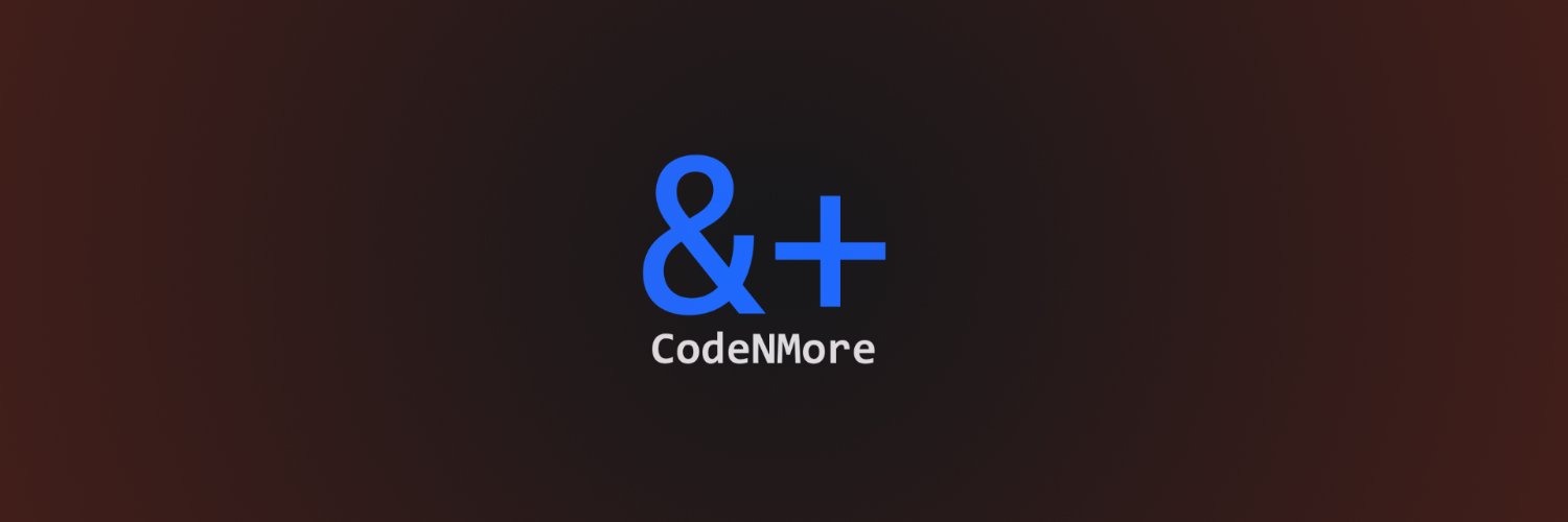 CodeNMore banner