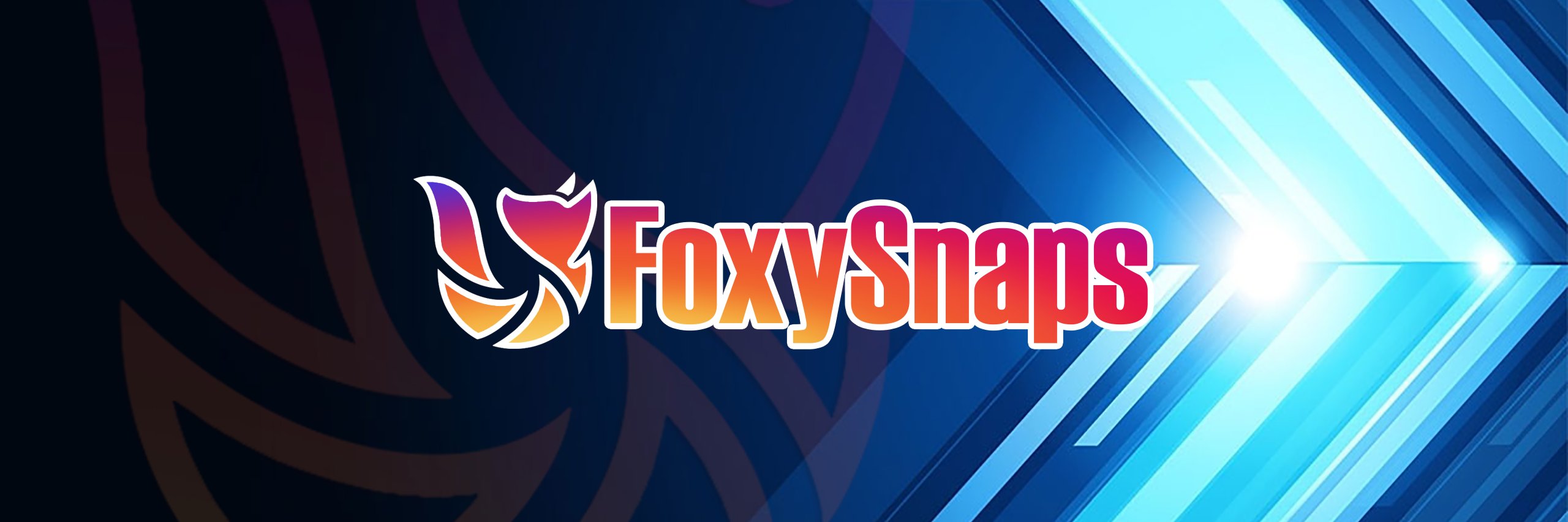 FoxySnaps🦊 banner