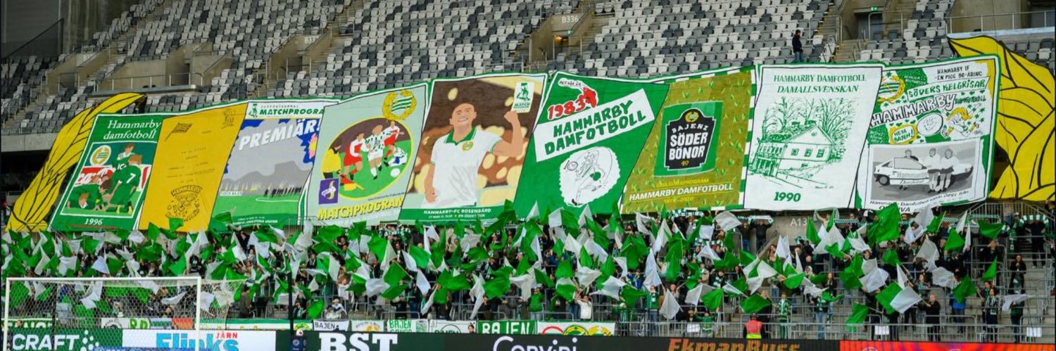 Supportrarnas matchprogram banner