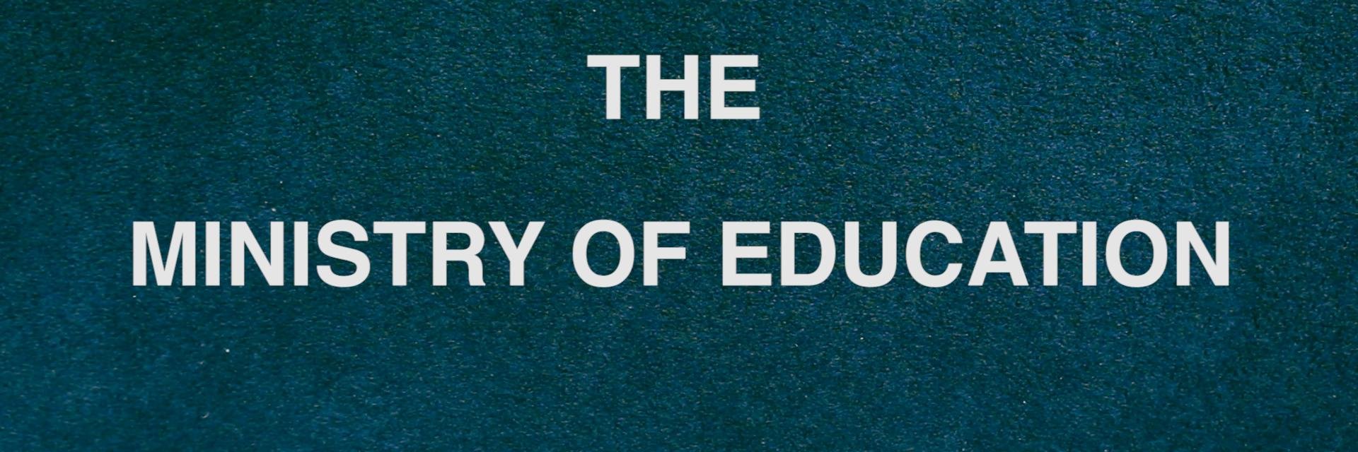 MinistryofEducation banner