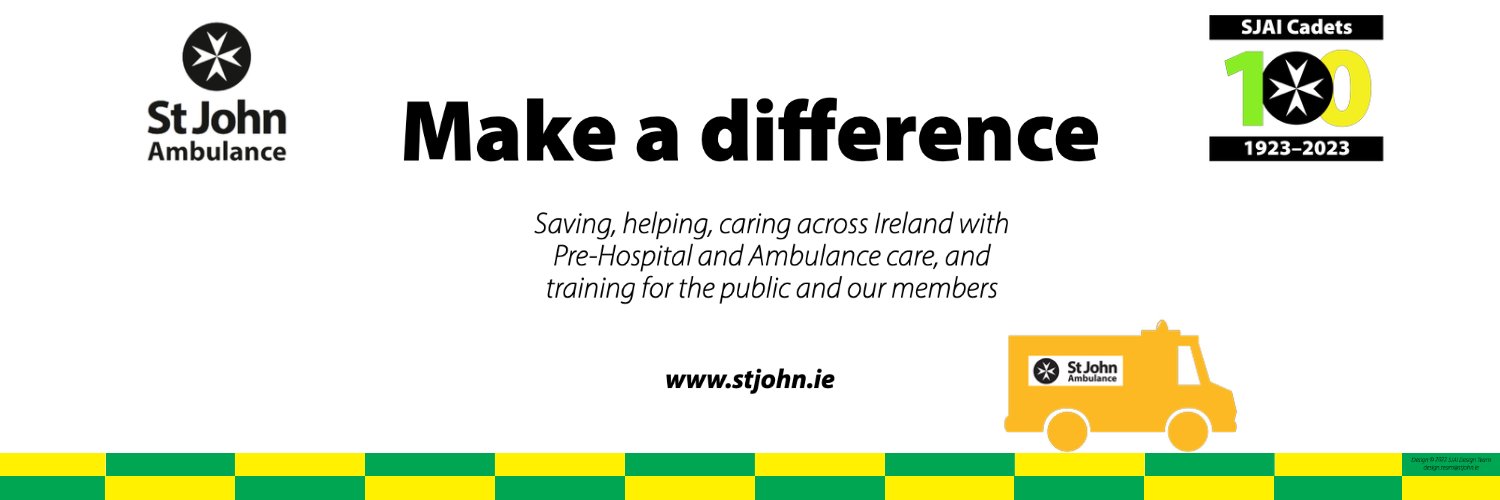 St John Ambulance Ireland banner