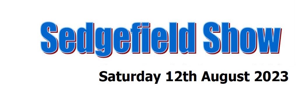 Sedgefield Show banner