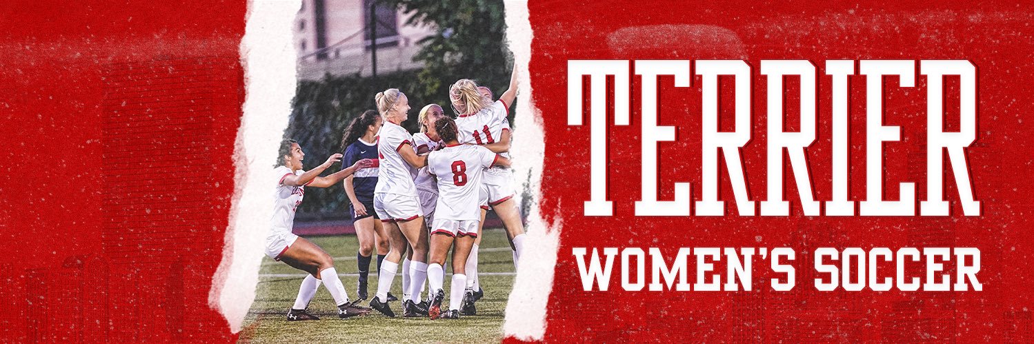 BU Women's Soccer's banner