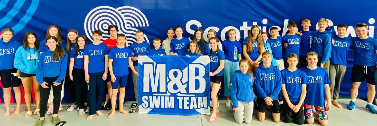 M&B Swimming Club banner