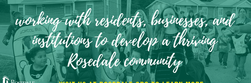 Rosedale Dev. Assoc. banner