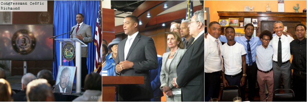 Rep Cedric Richmond banner
