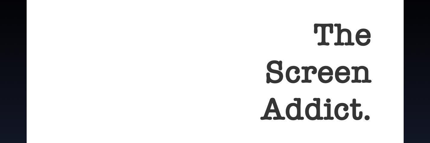 Robin Logjes | The Screen Addict banner