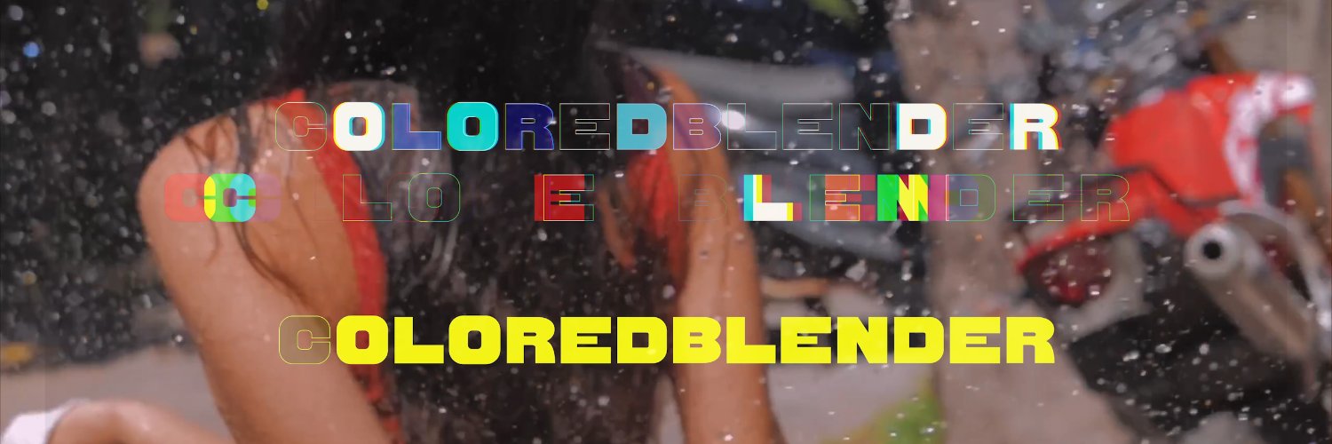 coloredblender's profile banner image