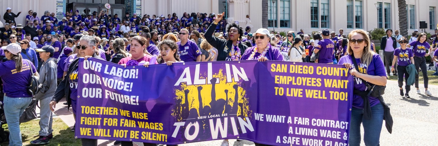 SEIU221's profile banner image