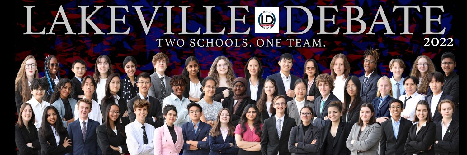 Lakeville Debate banner