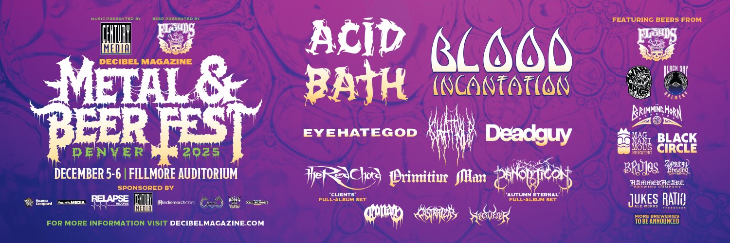 Decibel Magazine's banner