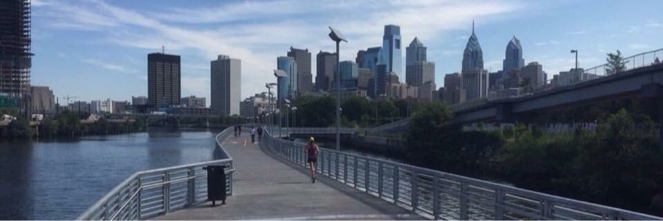 Running Philly banner