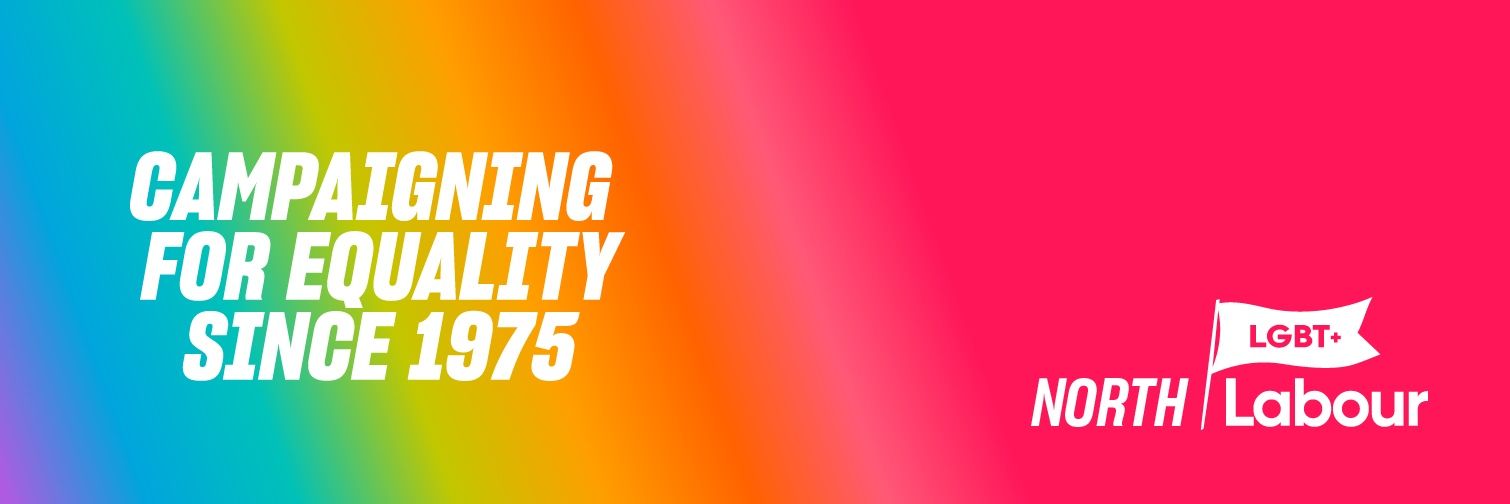 LGBT+ Labour North banner