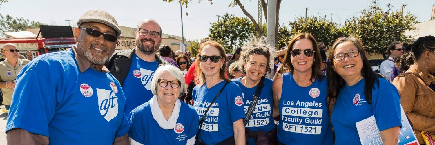 LA College Faculty Guild banner
