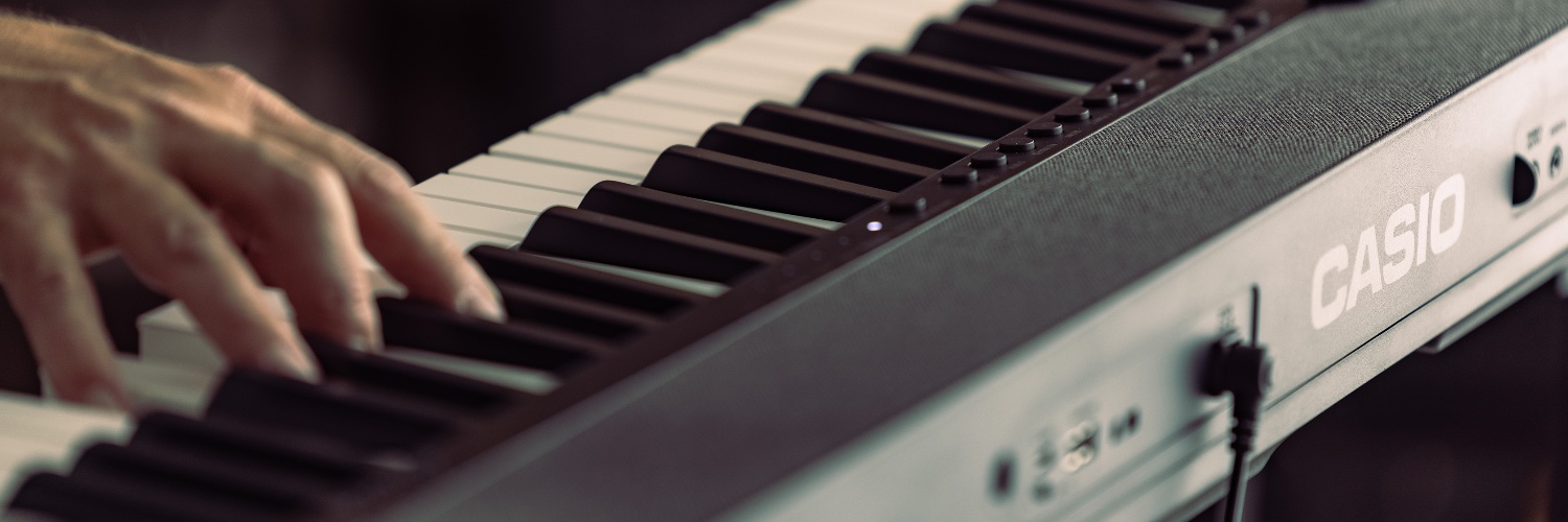 Casio Music Gear banner