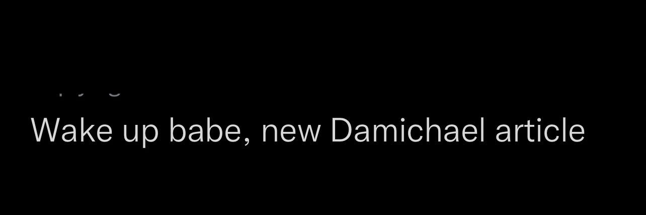 Damichael Cole's banner