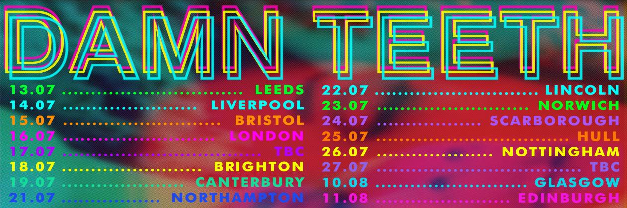 DAMN TEETH banner