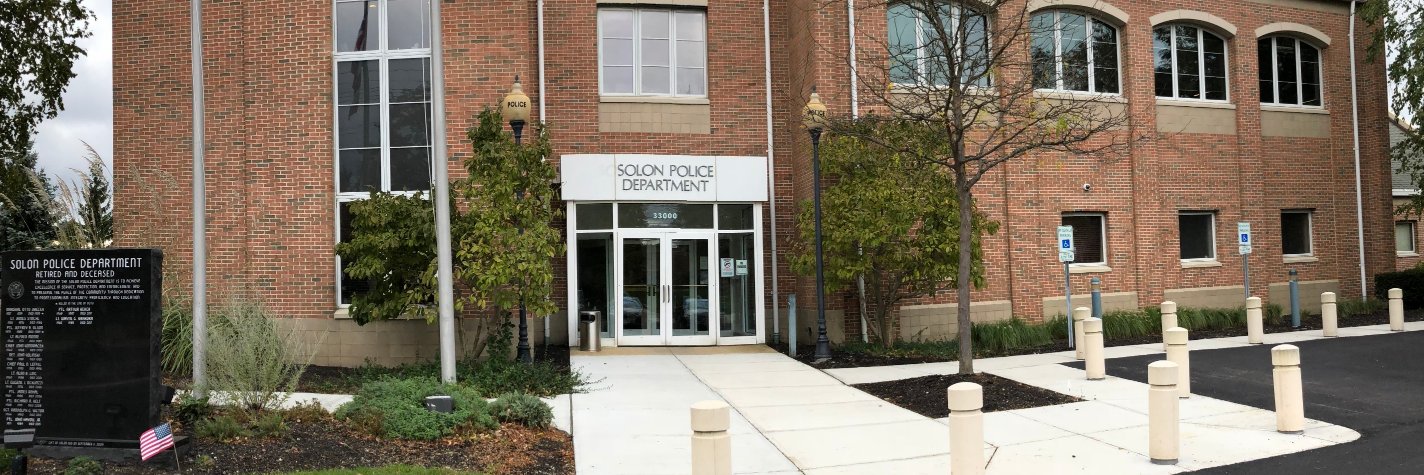 Solon Police Department banner