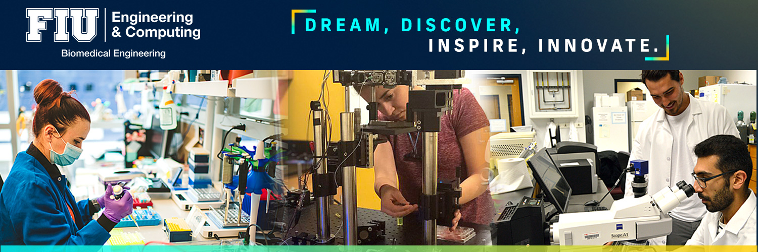 FIU Biomedical Engineering banner