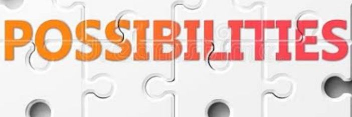 POSSIBILITIES. banner