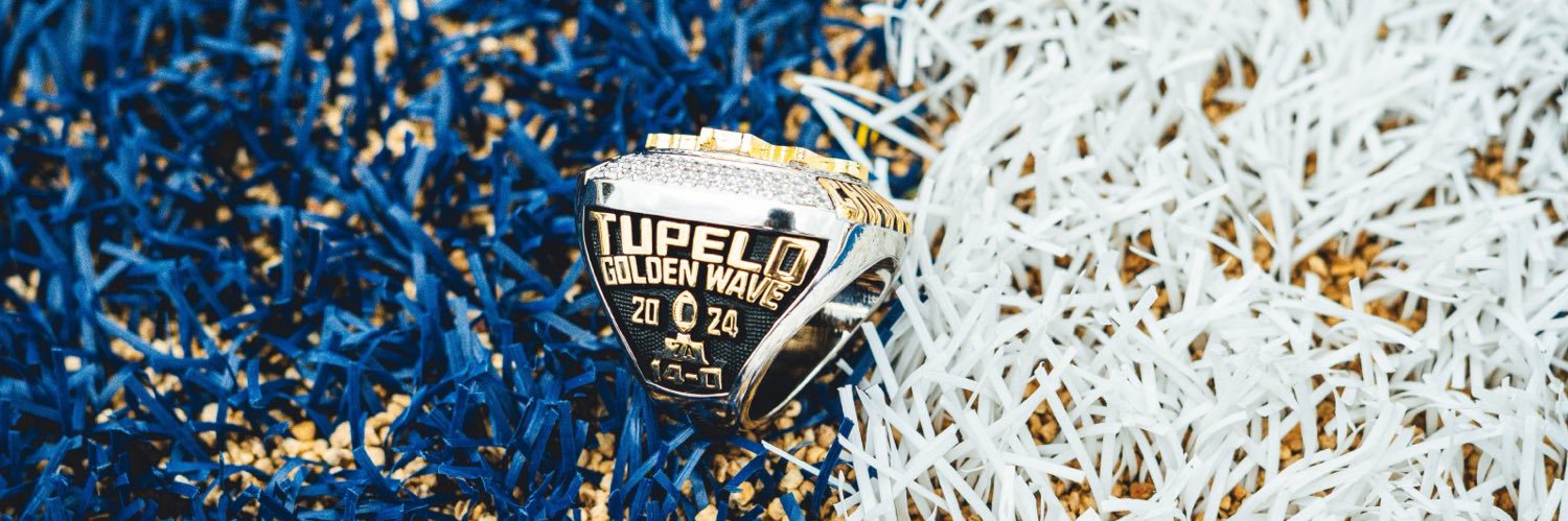 Tupelo High Football's banner