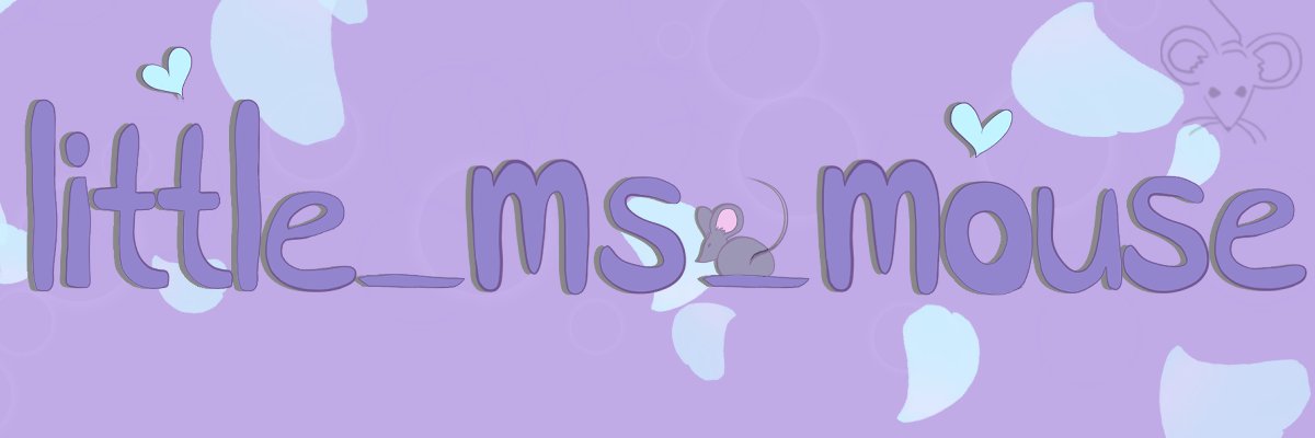 LittleMissMouse | Account Moved banner