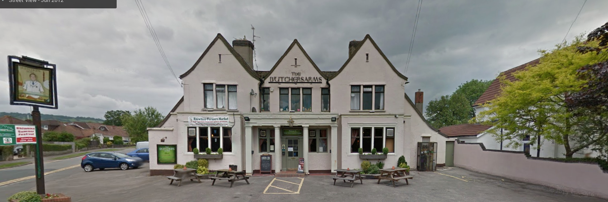 The Butchers Arms banner