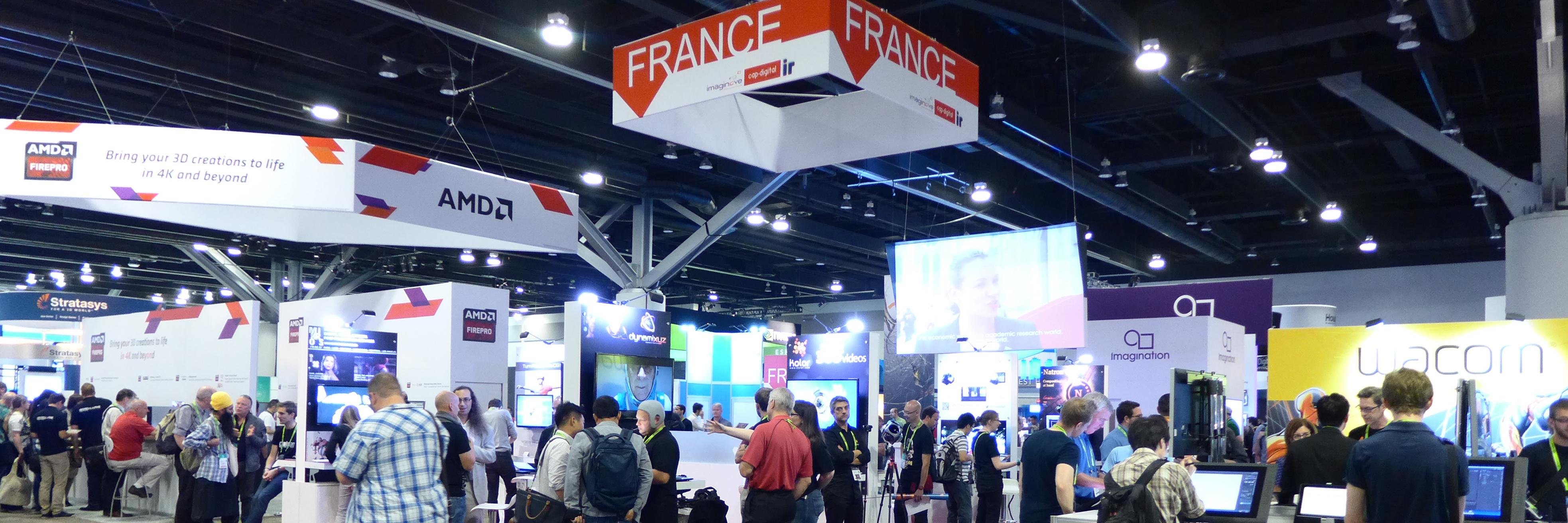 Bonjour SIGGRAPH banner