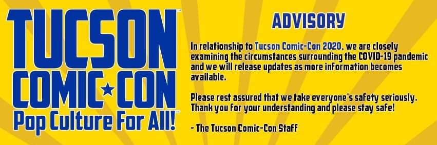 Tucson Comic Con banner