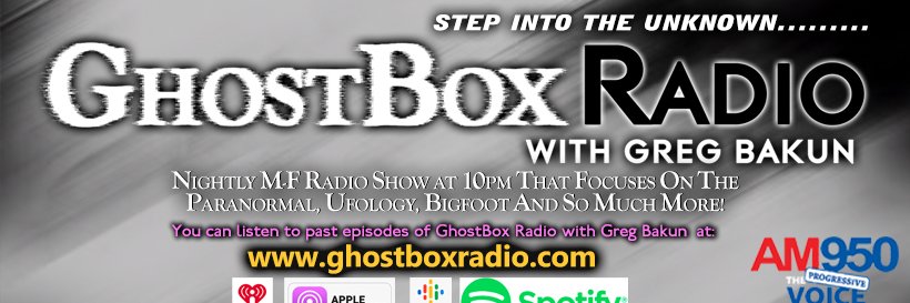 GhostBox Radio with Greg Bakun banner