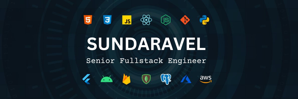 codesundar's profile banner image