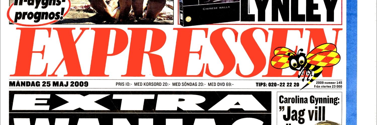Expressen Fotboll banner