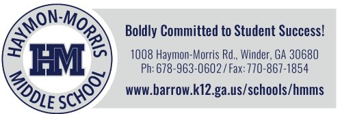 Haymon-Morris MS banner