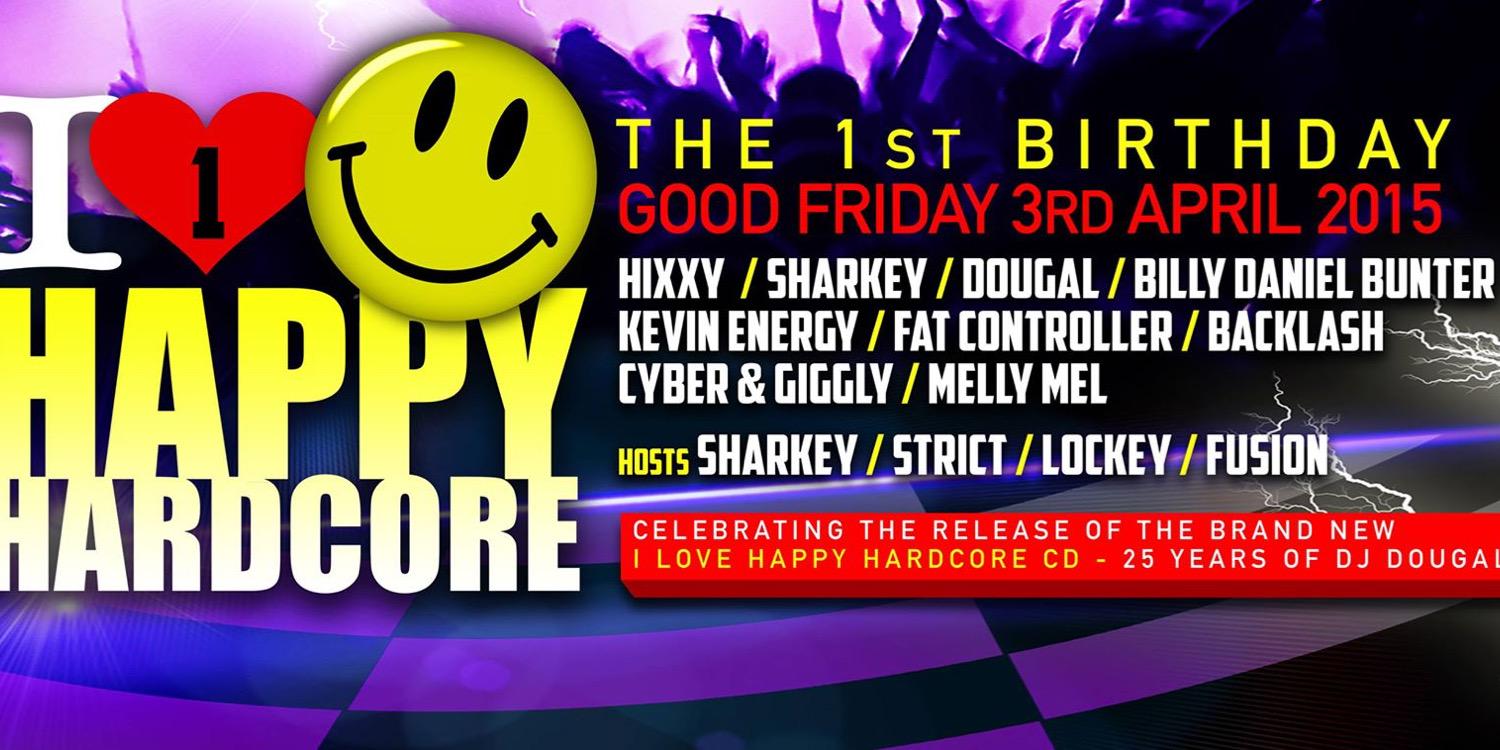 I Love HappyHardcore banner