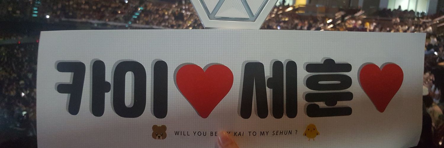🐻นินิว❤️ไคฮุน🐱 รอคอน EXO 6 banner