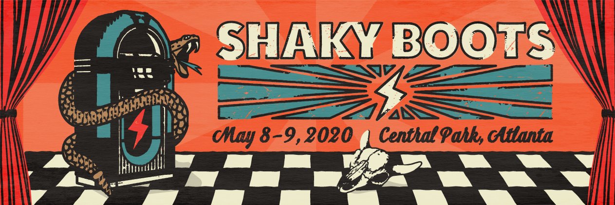 Shaky Boots Festival banner