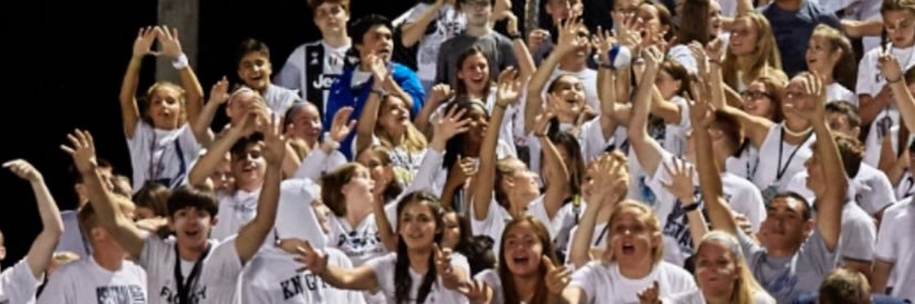 CC Student Section banner