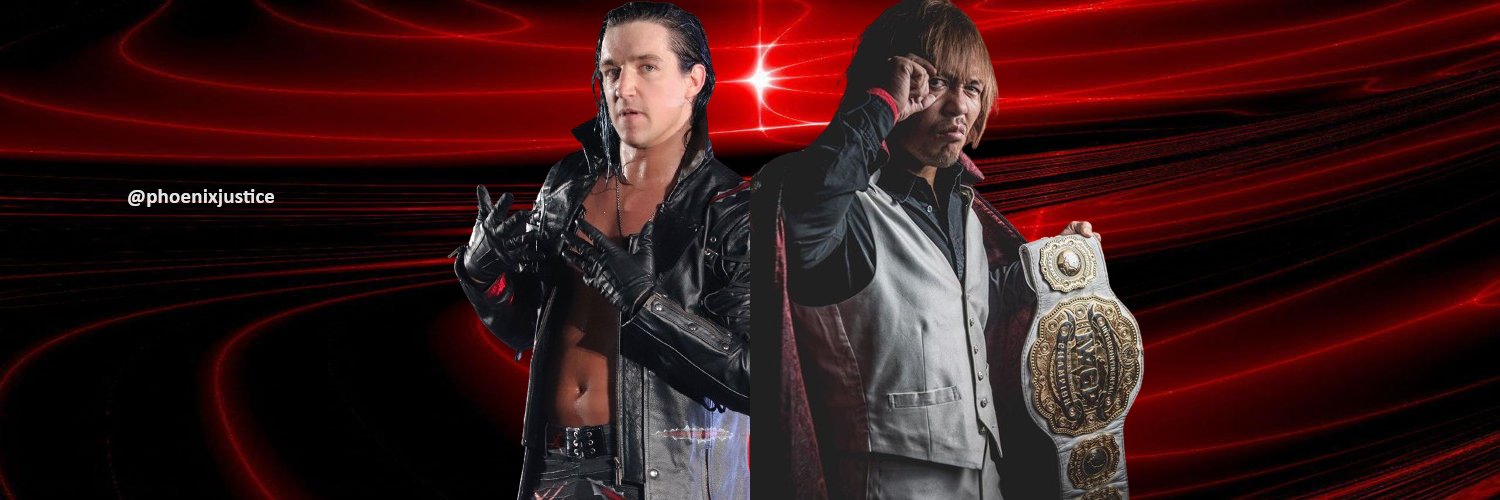 Phoenix: Jay holding AEW/ROH gold!! 😭😭😭 🏳️‍🌈 Profile Banner