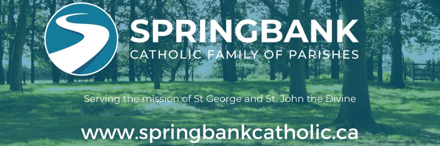 Springbank Catholic Family of Parishes banner